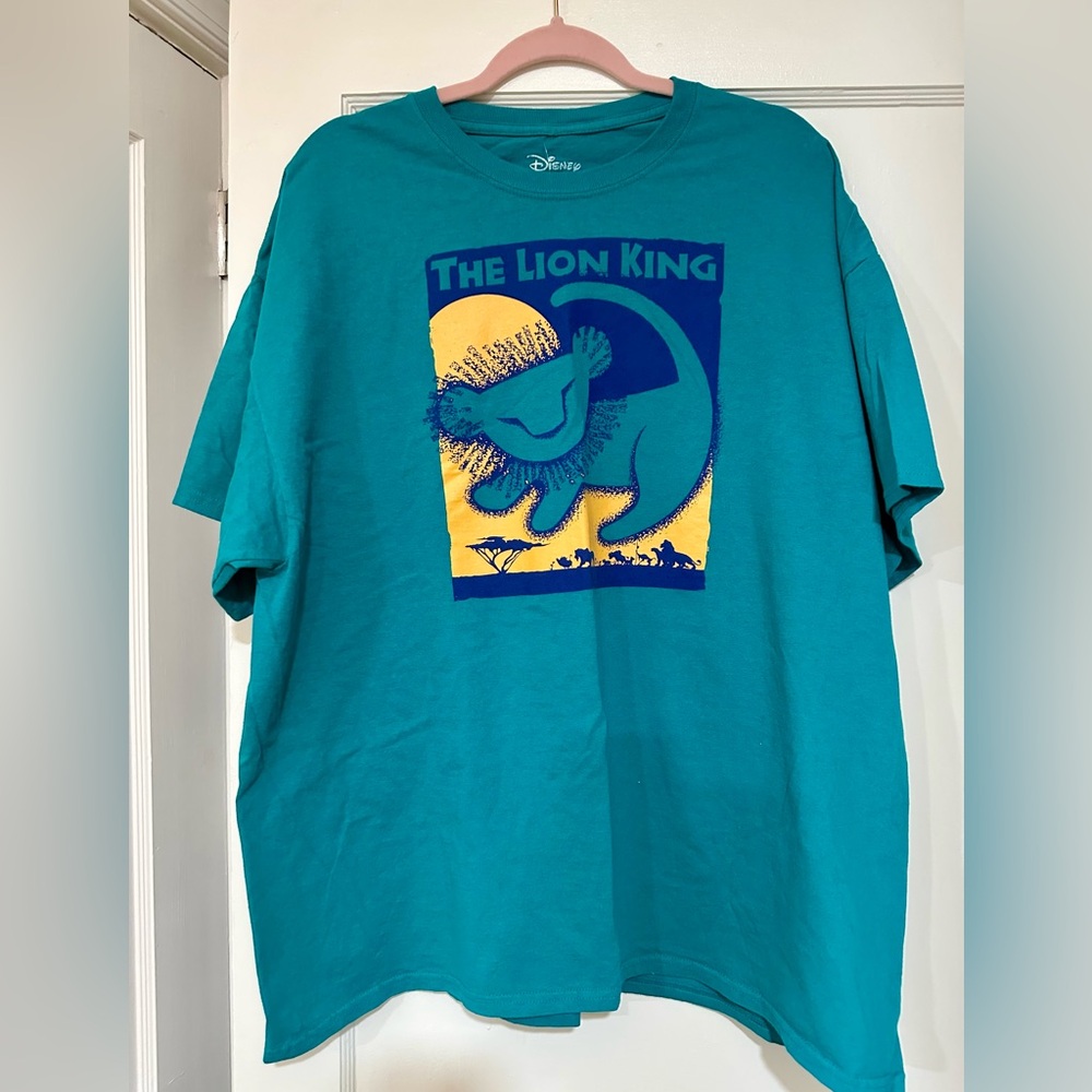 Disney The Lion King Teal adult T-Shirt